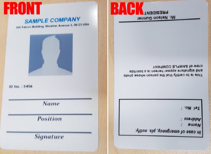 Printing Double Sided Cards with Correct Orientation on a ZXPS1 or