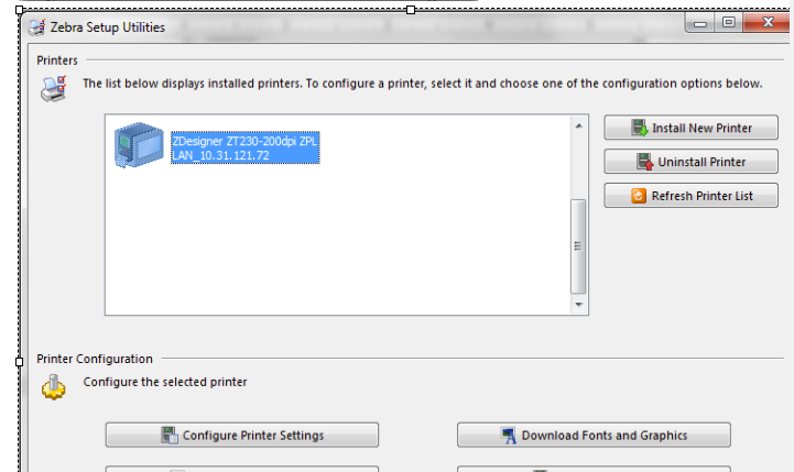 Zebra Setup-Dienstprogramme: Installieren Sie einen USB-Treiber oder ...