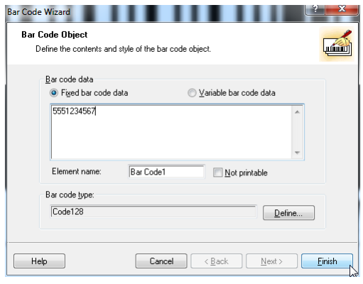 Altering the Barcode Human Readable Fonts and Spacing Using ...