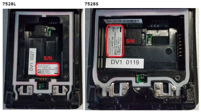 Locate Serial Number: Handheld Computers