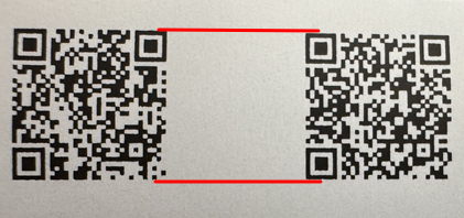 Printout QR Code Size Difference