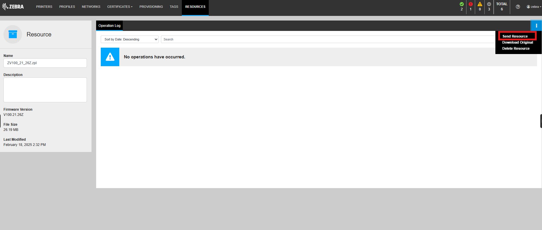 Send the Firmware to Multiple Printers via Printer Profile Manager ...