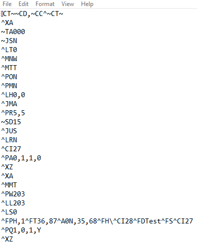 Saving ZPL File into Printer for Scan and Print