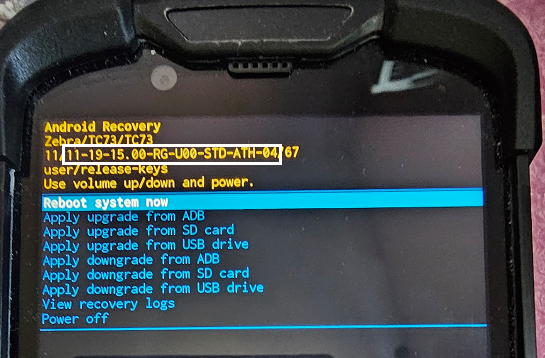 6490 Platform TC53, TC58, TC73, TC78 Mandatory Package Updates