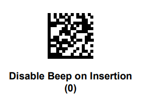 Turn Off the Beep Sound When the Scanner is Connected/Inserted into a ...