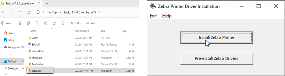 Instalando o driver da impressora Zebra ZP505 ou ZP506 em um PC