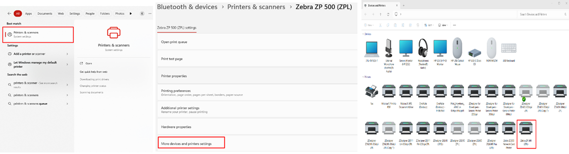 Instalación del controlador de impresora Zebra ZP505 o ZP506 en