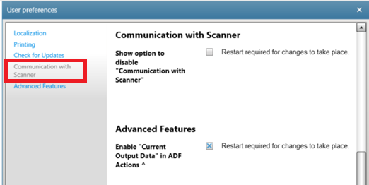 Disconnecting Scanner Communication without Exit 123Scan