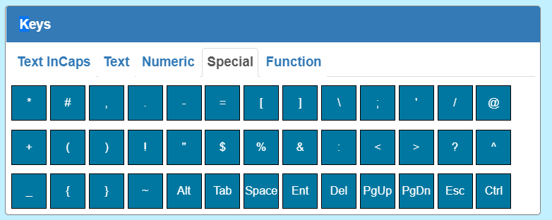 Enterprise Keyboard (EKB): Adding Cursor Keyes on Custom Layout