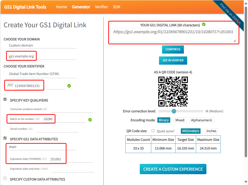 Printing GS1 Digital Link Barcodes in ZebraDesigner 3