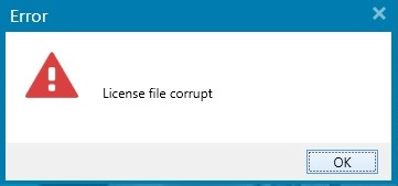 Resolving ZebraDesigner 3 License File Corrupt Error
