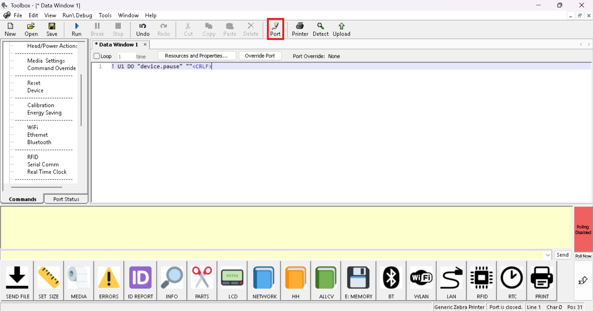Toolbox: Sending Files and Commands Straight to the Printer