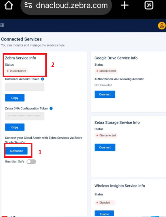 ZDNA Cloud Licensing Option Grayed Out in Admin Account
