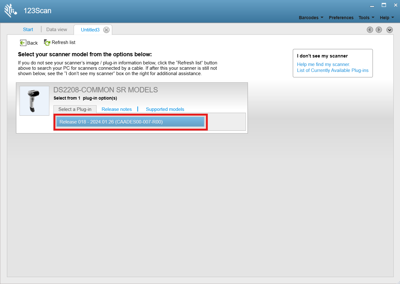 Enabling or Disabling Symbologies in 123Scan Utility