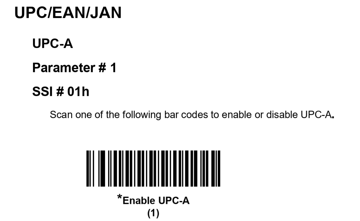 UPC-A条形码解码失败