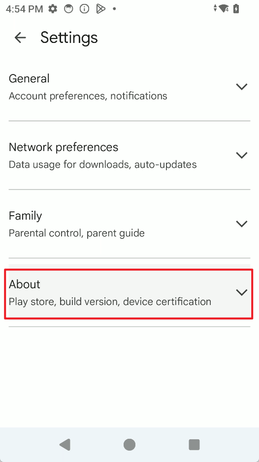 Check Integrity from Google Play Store