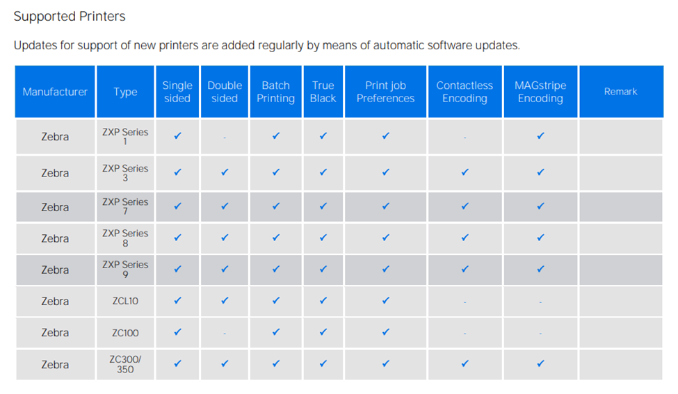 FAQ: Does Card Studio 2.0 Support Non-Zebra Card Printers?