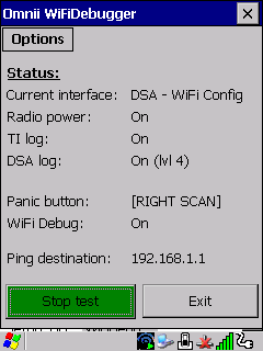 Cattura il registro di debug Wi-Fi tramite Omnii WiFi Debugger per ...