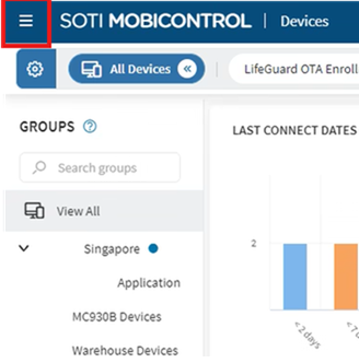 Soti MobiControl: A13에서 파일 동기화 일정 설정