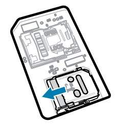 TC58 Insert SIM Card