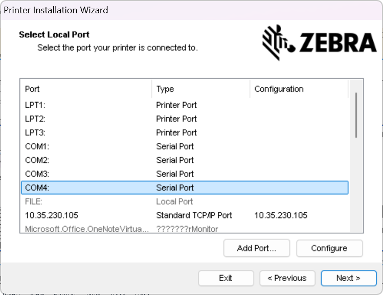 Configuración de Bluetooth en Windows 10 con impresoras Zebra