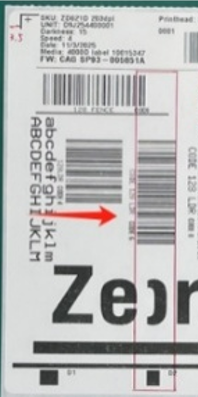Label Shift or Compression After Print Head is Replaced