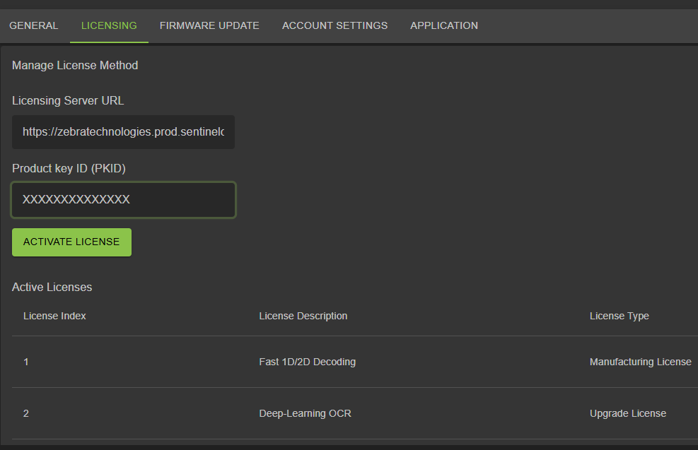 Adding the FS/VS Upgrade License on the Device: New Licensing System ...