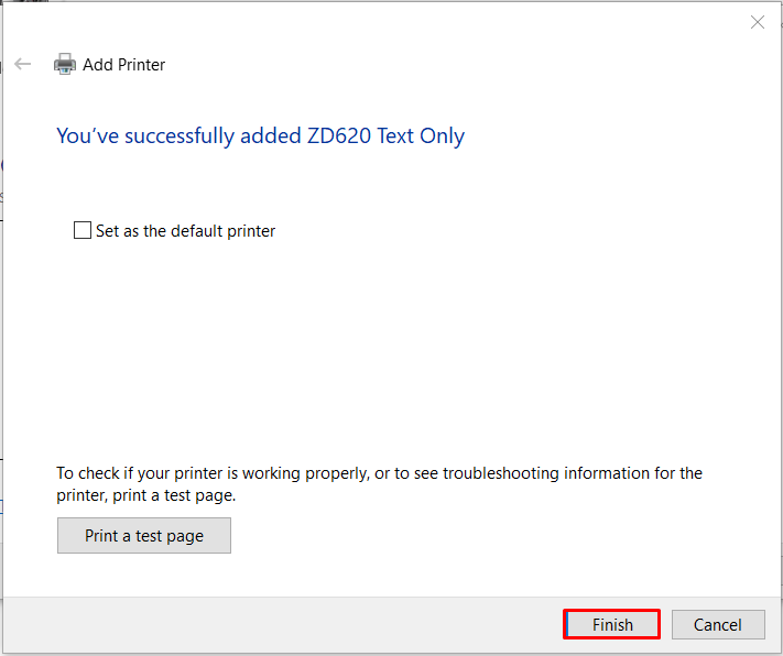 Generic Driver: How to Print ZPL and EPL files from Notepad
