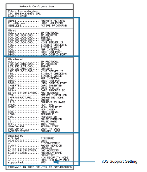 ZD400 and ZD600 Printer Support iOS Bluetooth Setting