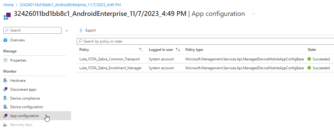 Migrating to Android 13 Using Microsoft Intune