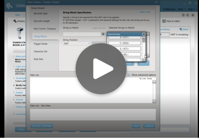 Guide de configuration des scanners Zebra pour les symbologies ...
