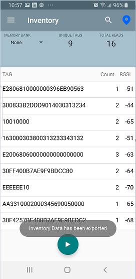 Enable Tag Filtering Using 123RFID Mobile