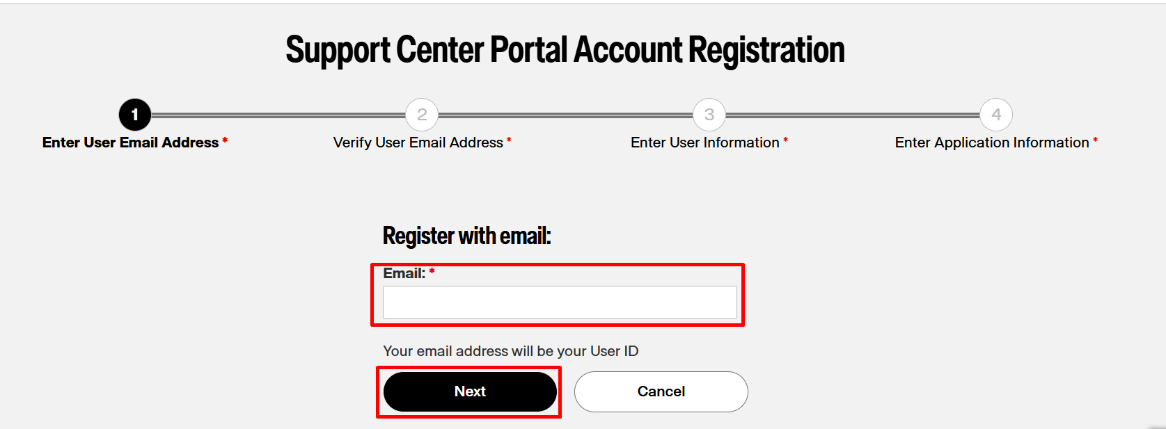 Site Guide: How to Register for a Zebra Support Center Account