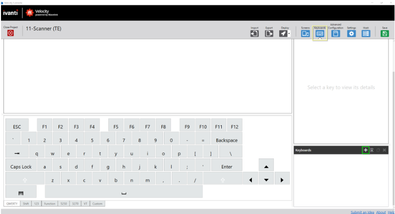Velocity: Configure Default SIP Keyboards