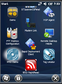 Windows Embedded Handheld 6.5 用Zebra RFID アプリケーションを使用して RFID タグに書き込みを行う