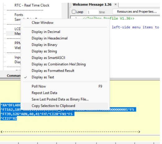 Retrieve and Change a ZPL Template in Label Printers with Toolbox
