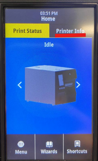 Checking Printer Firmware Build