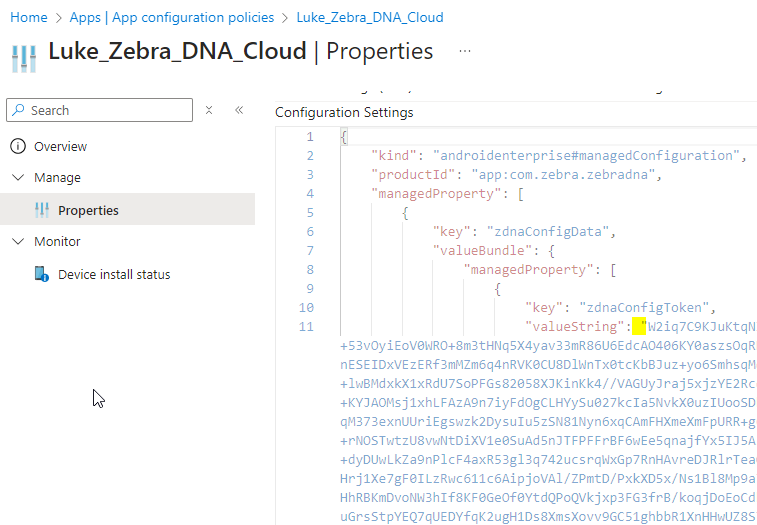 Zebra DNA (ZDNA) Cloud Enrollment in Mixed Populations: EMM