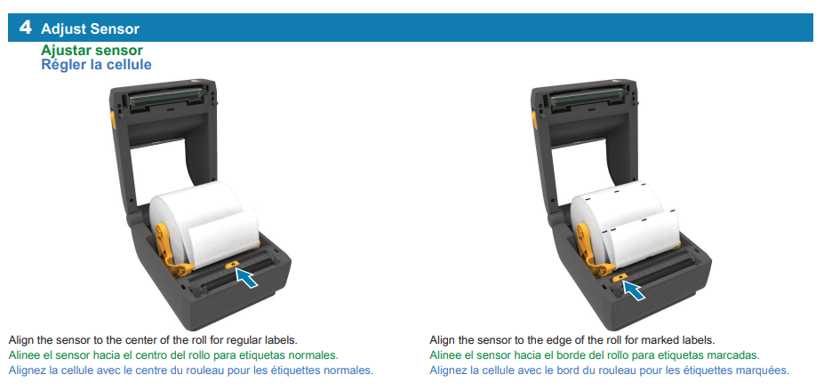 ZP506 FEDEX Printers With Calibration Issues or Paper Out Errors