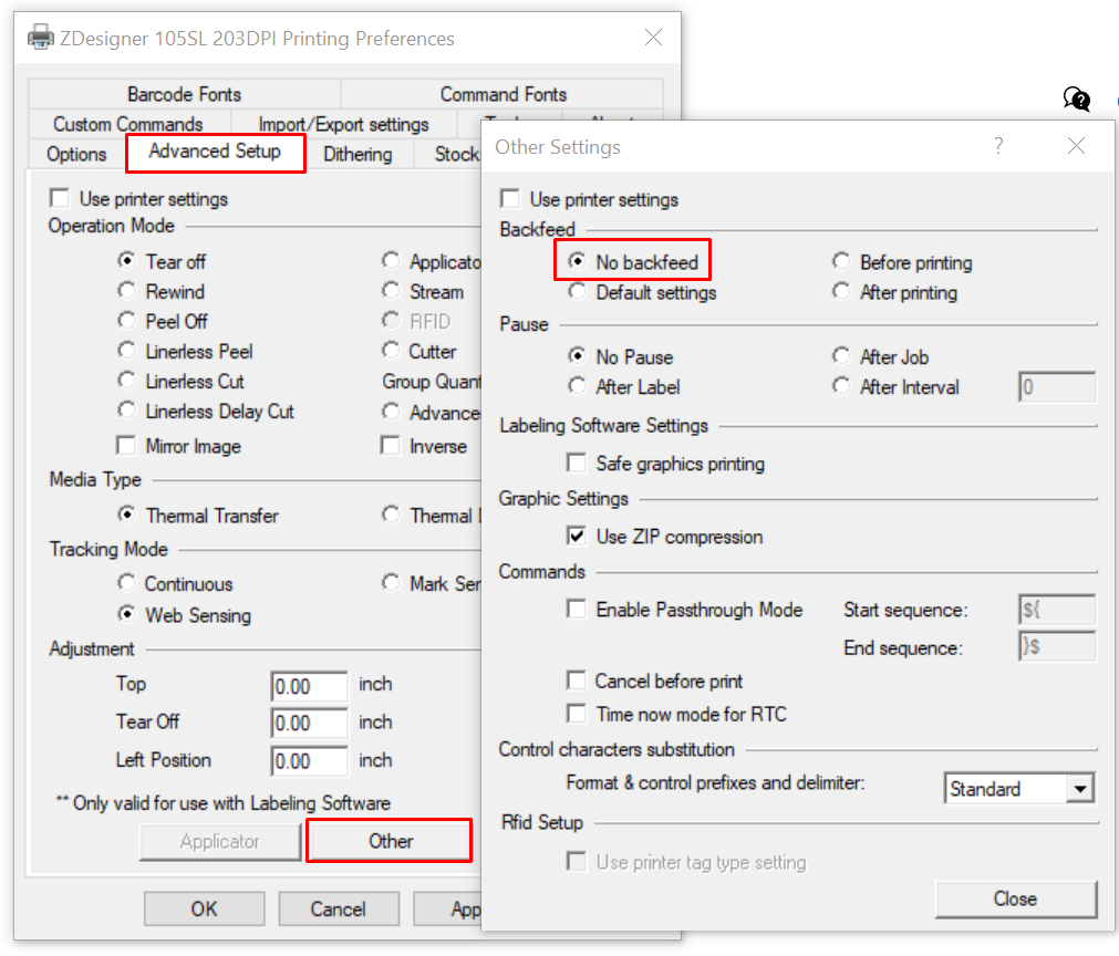 lee様 オーダーページ V5, V8 veya V10 ZDesigner Sürücüsü aracılığıyla Zebra Masaüstü