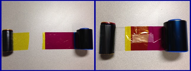 紙切れ Fixing a Broken Ribbon in a Zebra Card Printer