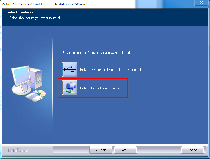 Zebra ZXP Series 7 and ZXP Series 8 Card Printer Installing