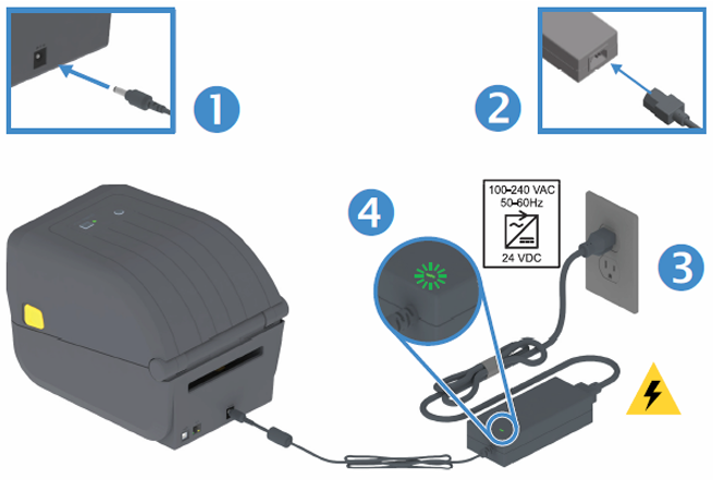 Desktop Printer Initial Setup